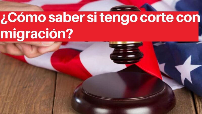 ¿Cómo saber si tengo corte con migración?